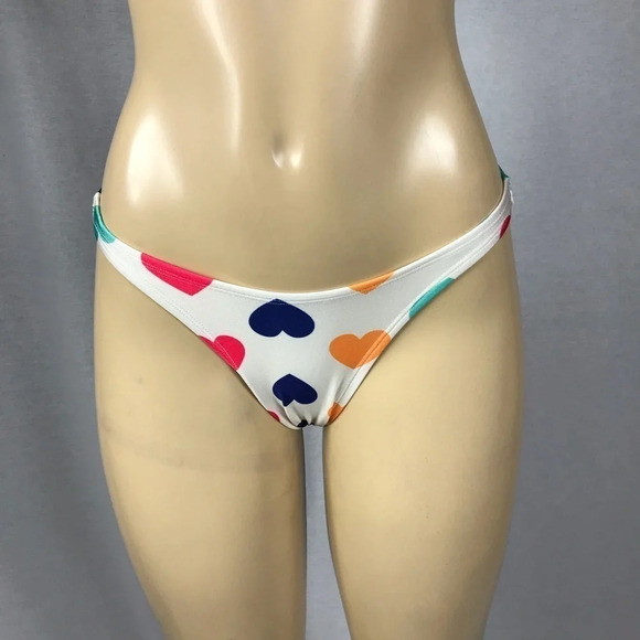 Zuliana Size Small Heart Strapless Top Bikini Set. Made in USA. New With Tags. - Picture 3 of 8